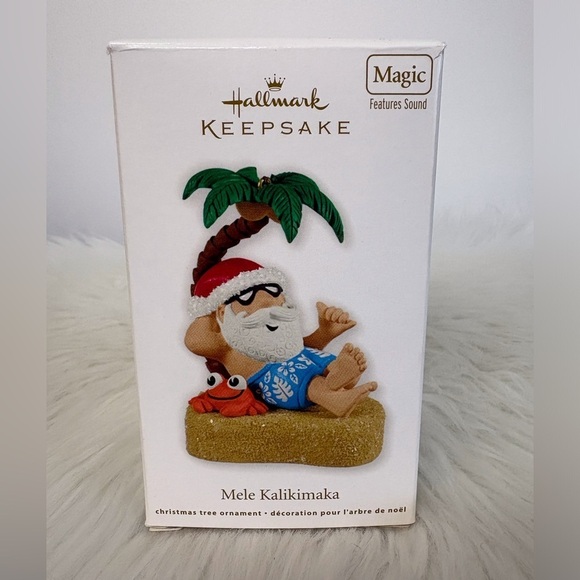Hallmark Other - Hallmark Keepsake Tropical Santa Ornament
